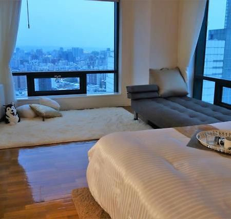 行草景觀公寓 Corner Inn Taichung Eksteriør bilde