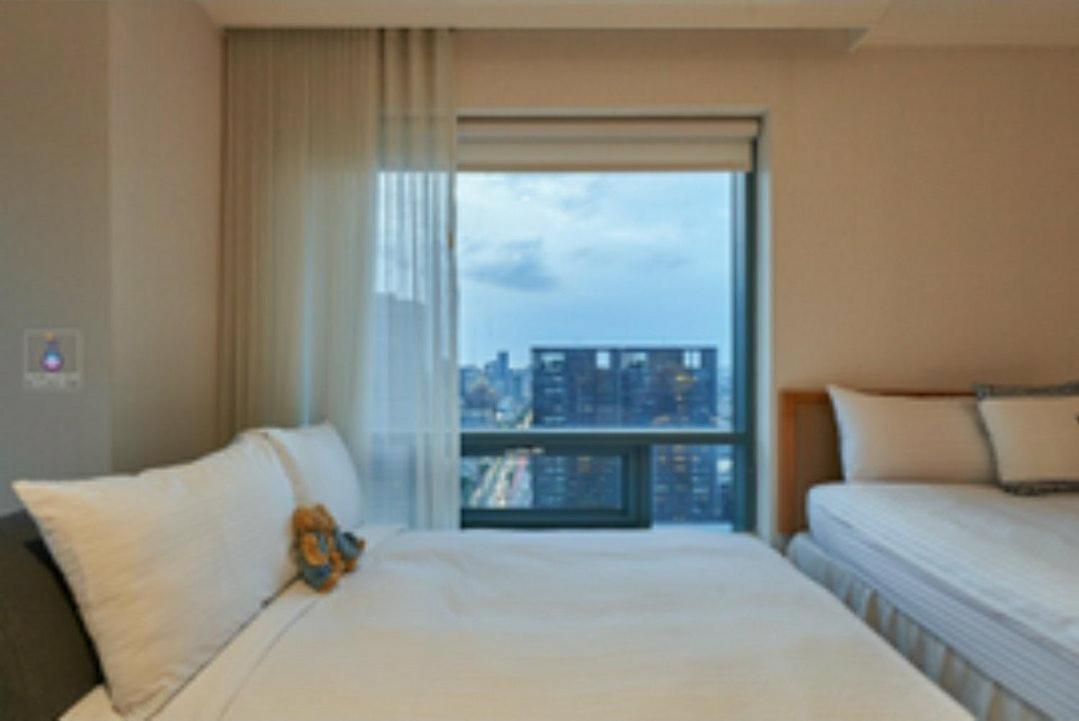 行草景觀公寓 Corner Inn Taichung Eksteriør bilde
