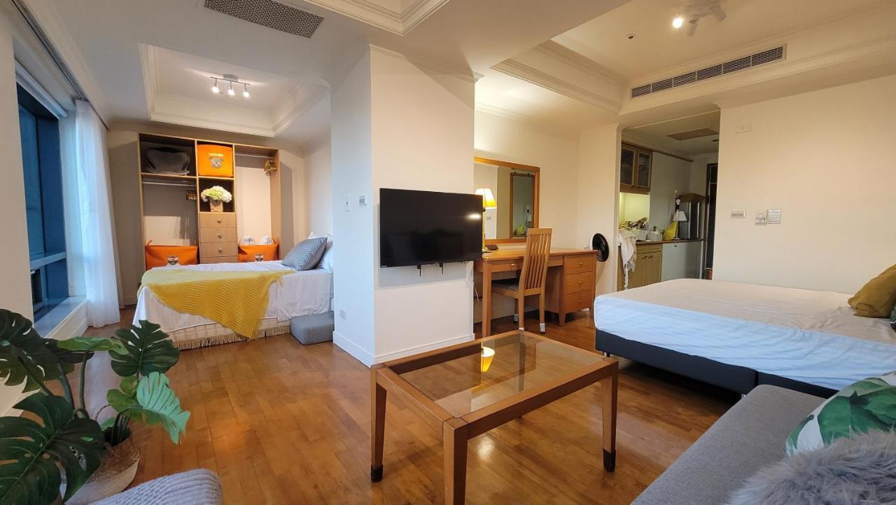 行草景觀公寓 Corner Inn Taichung Eksteriør bilde